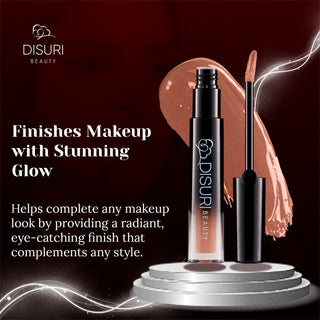 DISURI Beauty Glossy Blast Lip Gloss - Light Nude (M51)