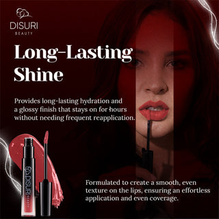 DISURI Beauty Glossy Blast Lip Gloss - Keep It Thoro (M40)
