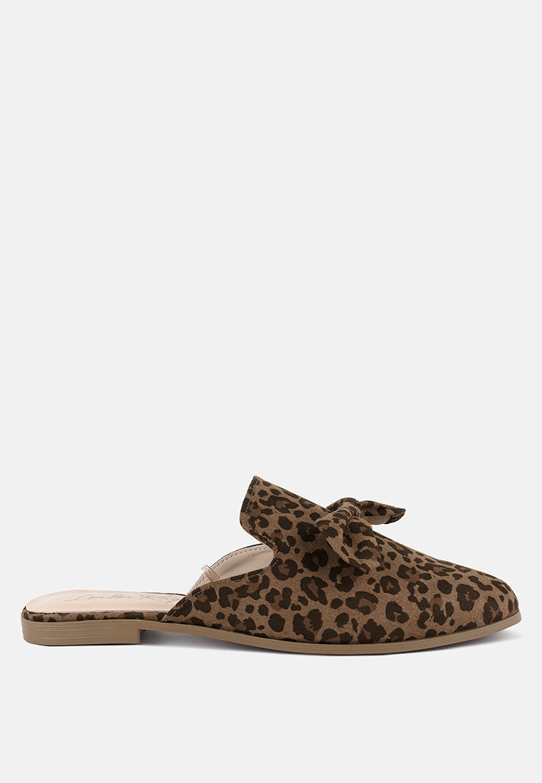 Dobos Casual Walking Bow Mules - Glamourous Grace
