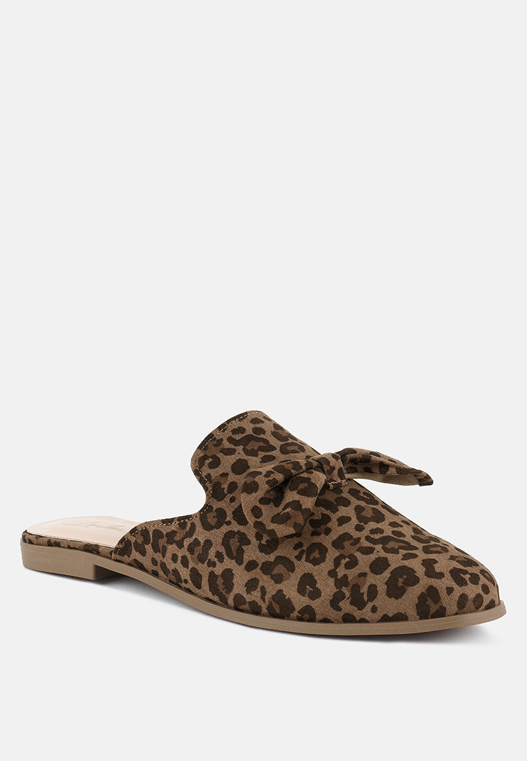 Dobos Casual Walking Bow Mules - Glamourous Grace