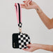 Checkered Black and Black
