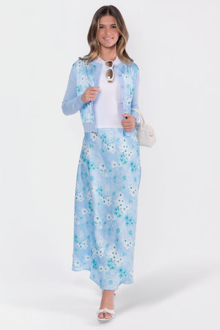 Donna Cardigan (Mint Flower)