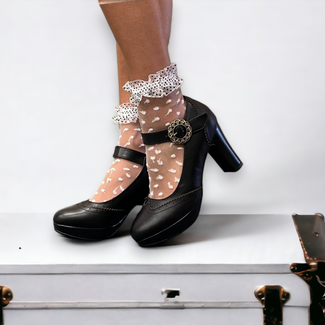 Dossier Mary Jane Heels - Glamourous Grace