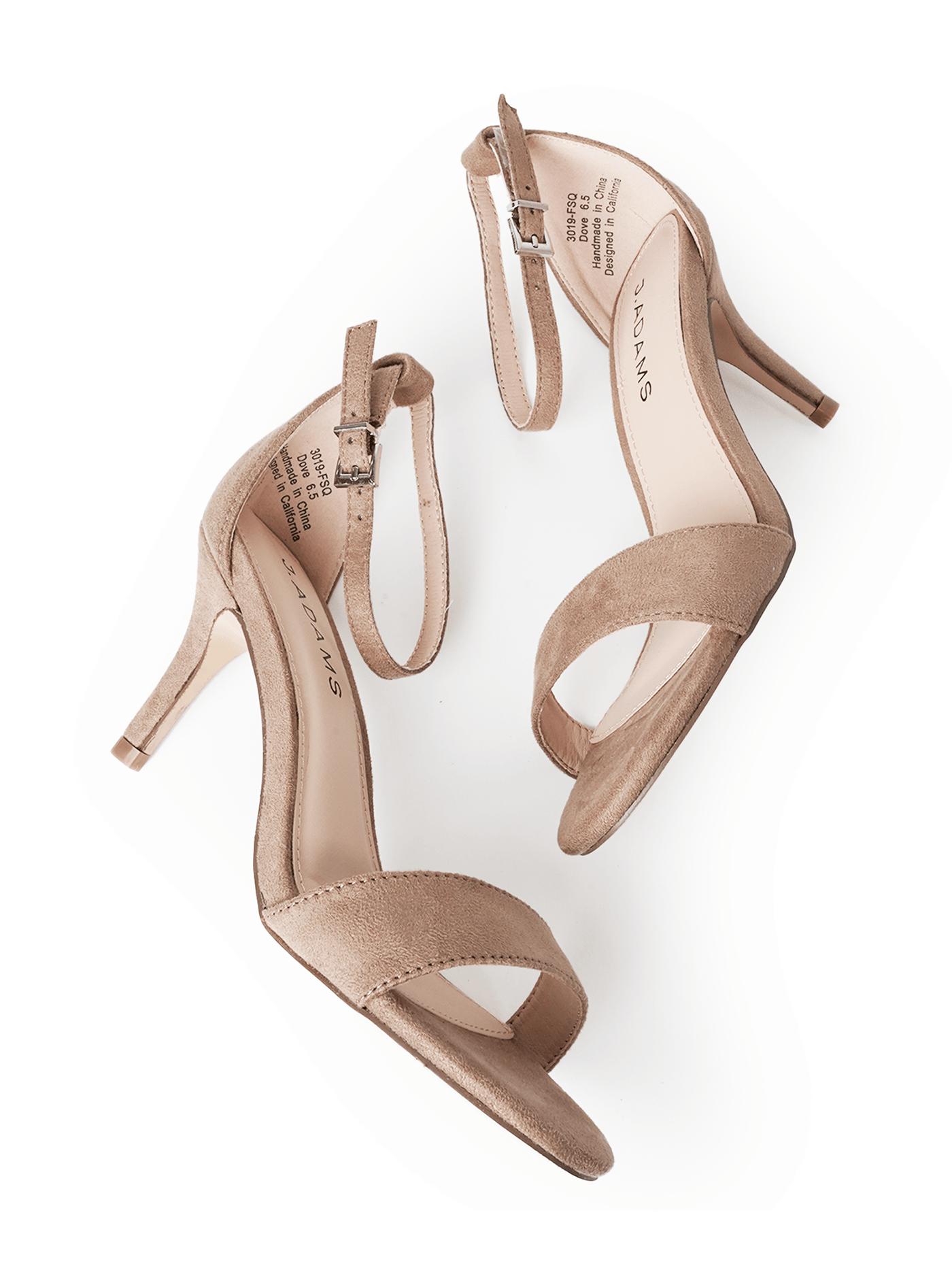 Dove | Light Taupe Suede - Glamourous Grace
