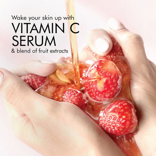 Lakme Blush & Glow Strawberry Freshness Gel Face Wash With Vitamin C Serum
