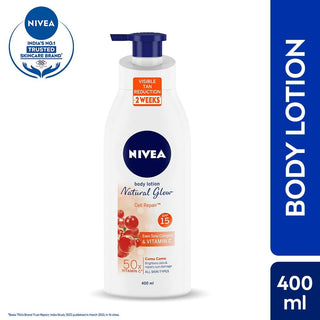 Nivea Body Lotion Natural Glow Cell Repair - Glamourous Grace