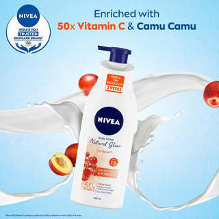 Nivea Body Lotion Natural Glow Cell Repair - Glamourous Grace