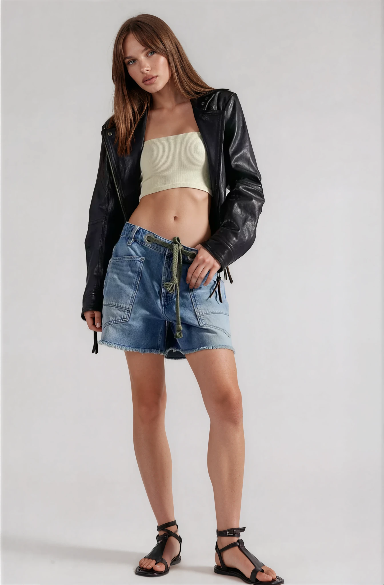 Moxie Barrel Shorts Truest Blue