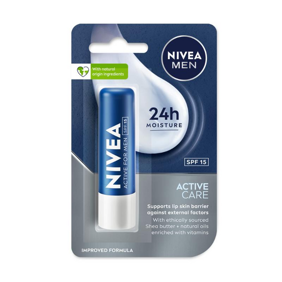Nivea Men Active Care Lip Balm - Glamourous Grace