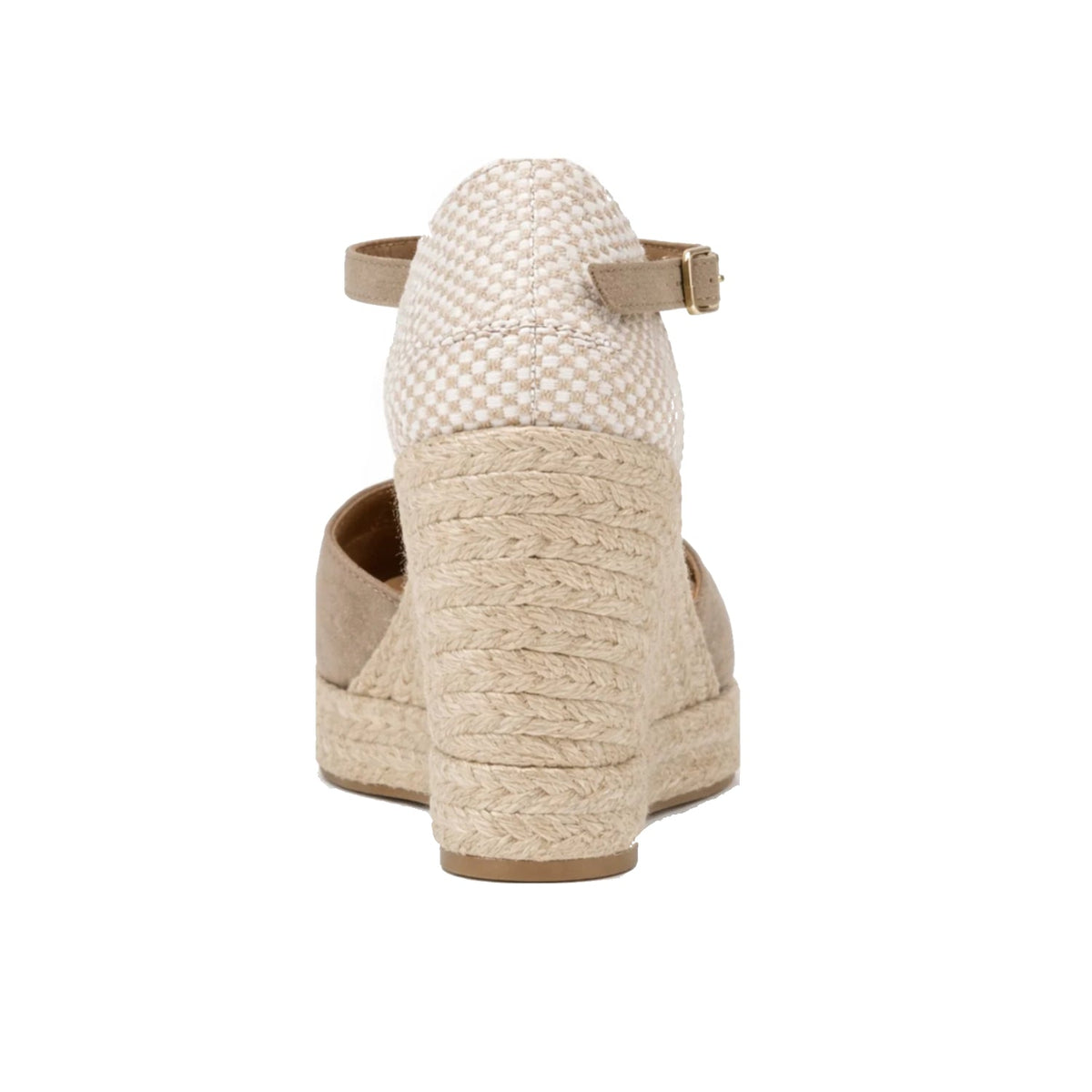 Jimena High Strap Taupe Laced - Glamourous Grace
