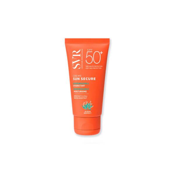 SVR Sun Secure Creme Sunscreen Cream SPF50+ - Water Resistant, Paraben-Free, for Sensitive Skin - Glamourous Grace