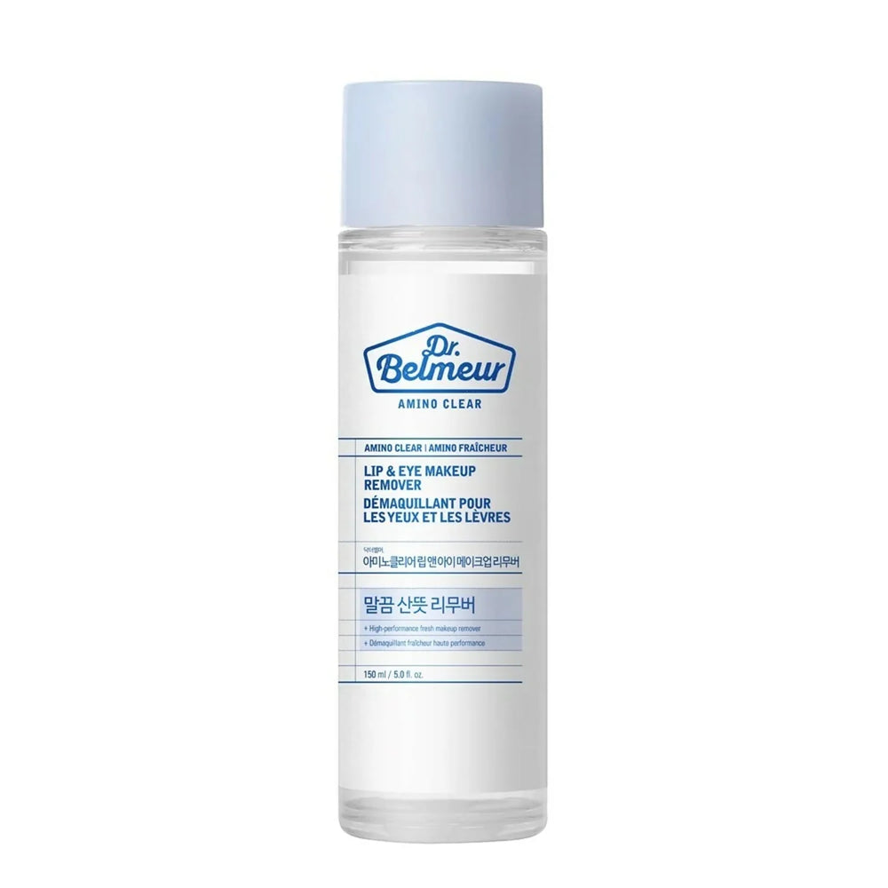 Dr.Belmeur Amino Clear Lip & Eye Makeup Remover 150ml - Glamourous Grace