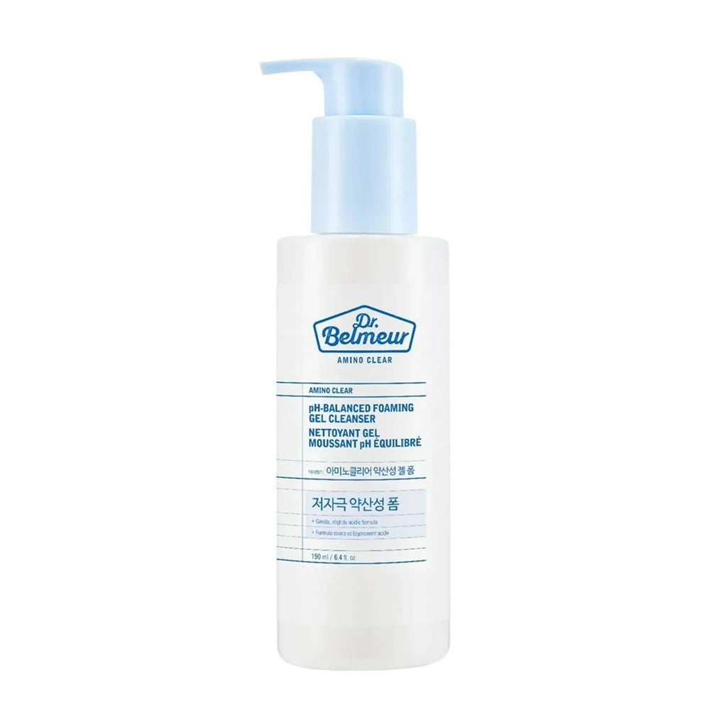 Dr.Belmeur Amino Clear pH-Balanced Foaming Gel Cleanser 190ml - Glamourous Grace
