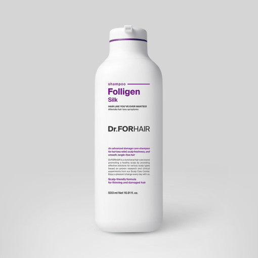 Dr.FORHAIR Folligen Silk Shampoo 500ml - Glamourous Grace