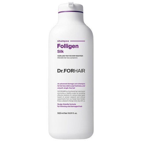 Dr.FORHAIR Folligen Silk Shampoo 500ml - Glamourous Grace