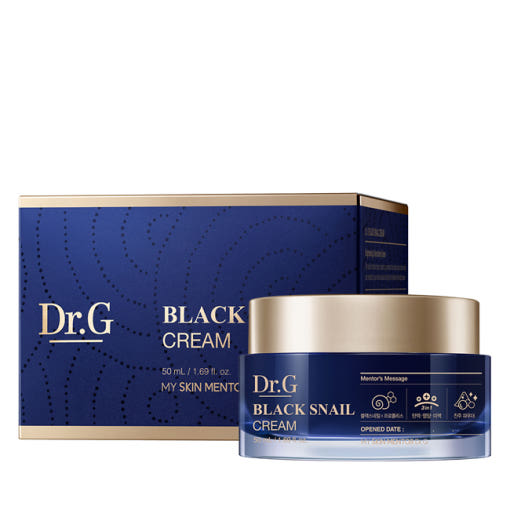 Dr.G Black Snail Cream 50ml - Glamourous Grace