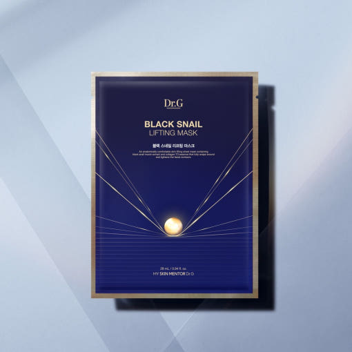 Dr.G Black Snail Lifting Mask 28ml X 10ea - Glamourous Grace
