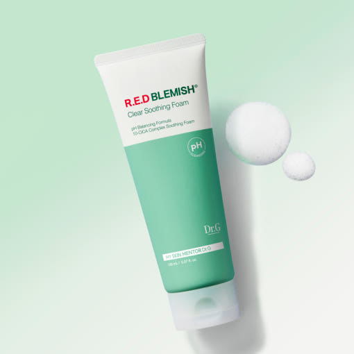 Dr.G pH Cleansing Red Blemish Clear Soothing Foam 150ml - Glamourous Grace
