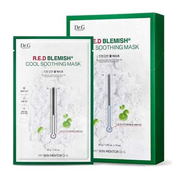 Dr.G R.E.D Blemish Cool Soothing Mask 10ea 30g - Glamourous Grace