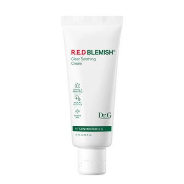 Dr.G RED BLEMISH Clear Soothing Cream 70ml (Tube Type) - Glamourous Grace