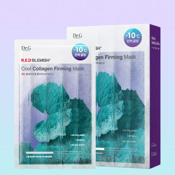 Dr.G RED BLEMISH Cool Collagen Firming Mask 30g X 10ea - Glamourous Grace