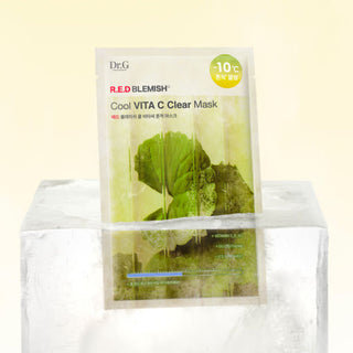 Dr.G RED BLEMISH Cool Vita C Clear Mask 30g X 10ea