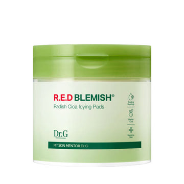 Dr.G RED BLEMISH Radish Cica Icying Pads 190ml/60sheets - Glamourous Grace