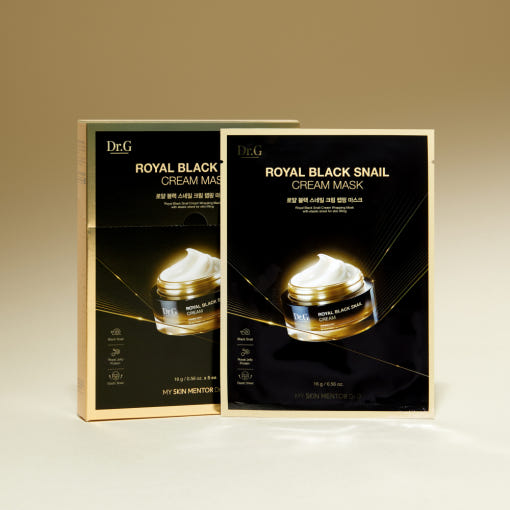 Dr.G Royal Black Snail Cream Mask 16g X 10ea - Glamourous Grace