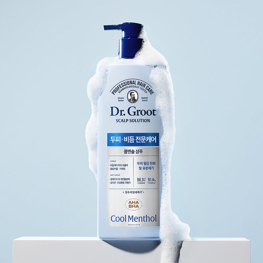 Dr.Groot Scalp Solution Shampoo Cool Menthol 700ml - Glamourous Grace