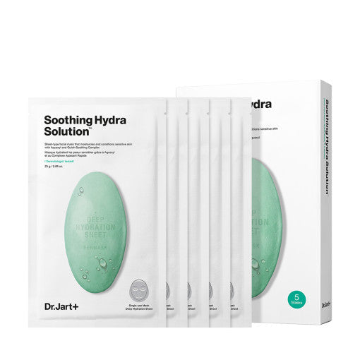 Dr.Jart+ DERMASK WATER JET SOOTHING HYDRA SOLUTION 25g x 5ea - Glamourous Grace