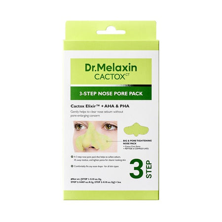 Dr.Melaxin Cactox 3-Step Nose Pore Pack 3P - Glamourous Grace