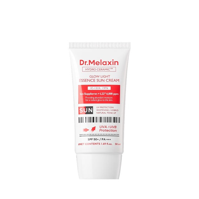 Dr.Melaxin Hydro Ceramic Tone Up Essence Sunscreen SPF50+ PA++++ 50ml - Glamourous Grace