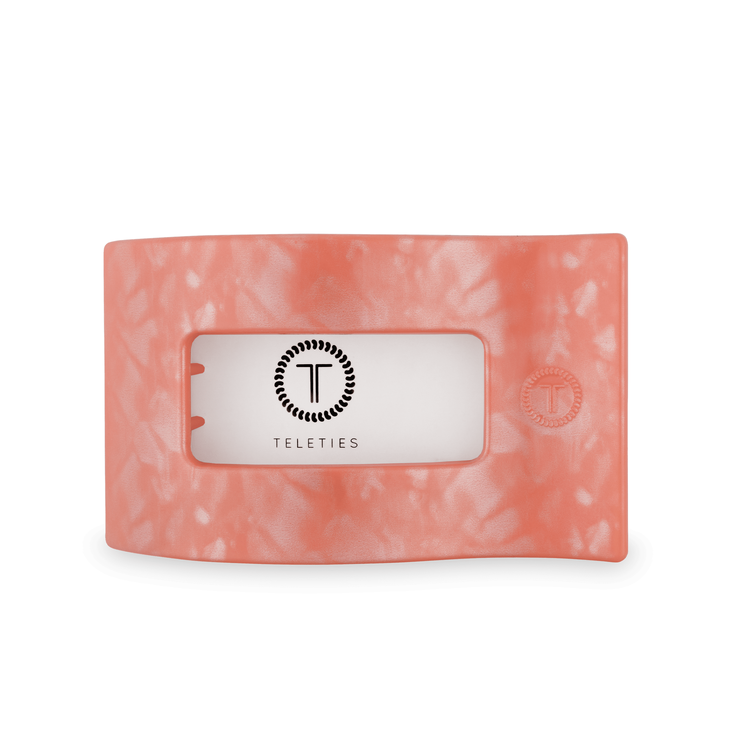 Dreamsicle Large Flat Rectangle Hair Clip - Glamourous Grace