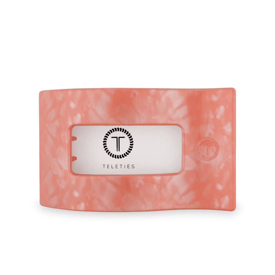 Dreamsicle Large Flat Rectangle Hair Clip - Glamourous Grace