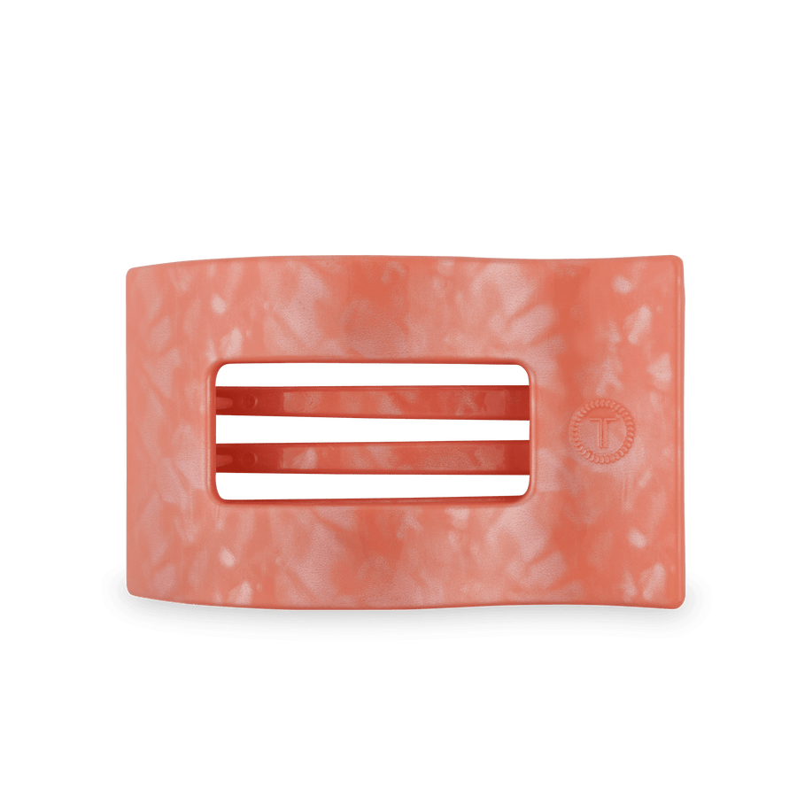 Dreamsicle Large Flat Rectangle Hair Clip - Glamourous Grace