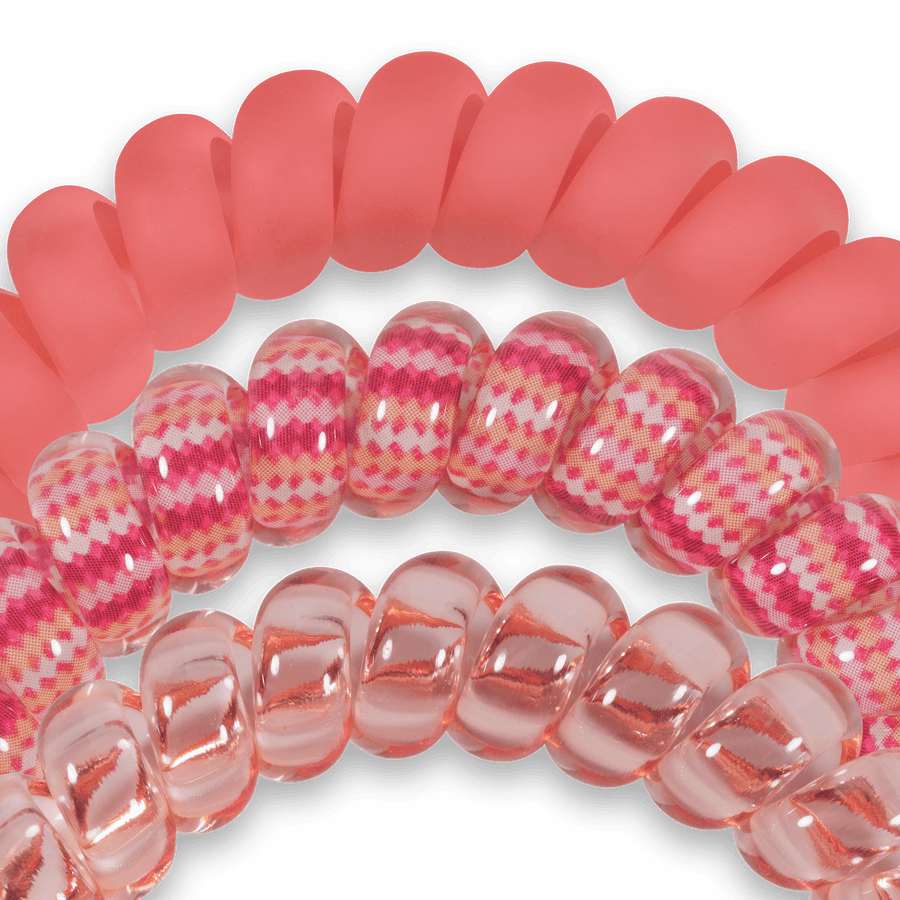 Dreamsicle Large Hair Ties - Glamourous Grace