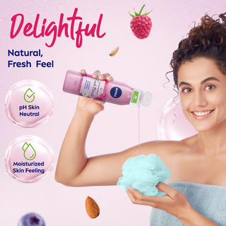 Nivea Fresh Blends Raspberry Body Wash
