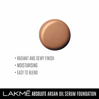 Lakme Absolute Argan Oil Serum Foundation with SPF 45 - Natural Light