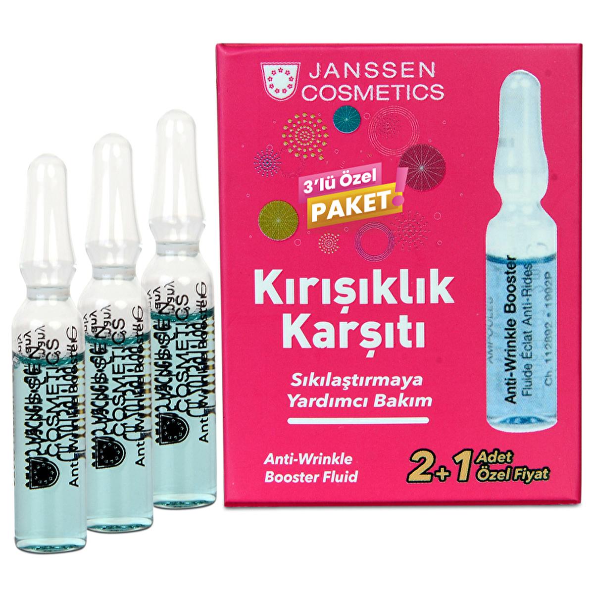 Janssen Cosmetics Anti-Wrinkle Eye Serum Ampoules - Anti-Aging Skincare with Peptide Complex & Hyaluronic Acid - Glamourous Grace