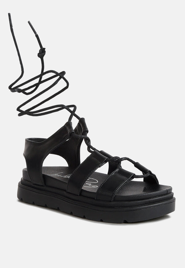 Dylan Strappy Gladiator Sandals - Glamourous Grace