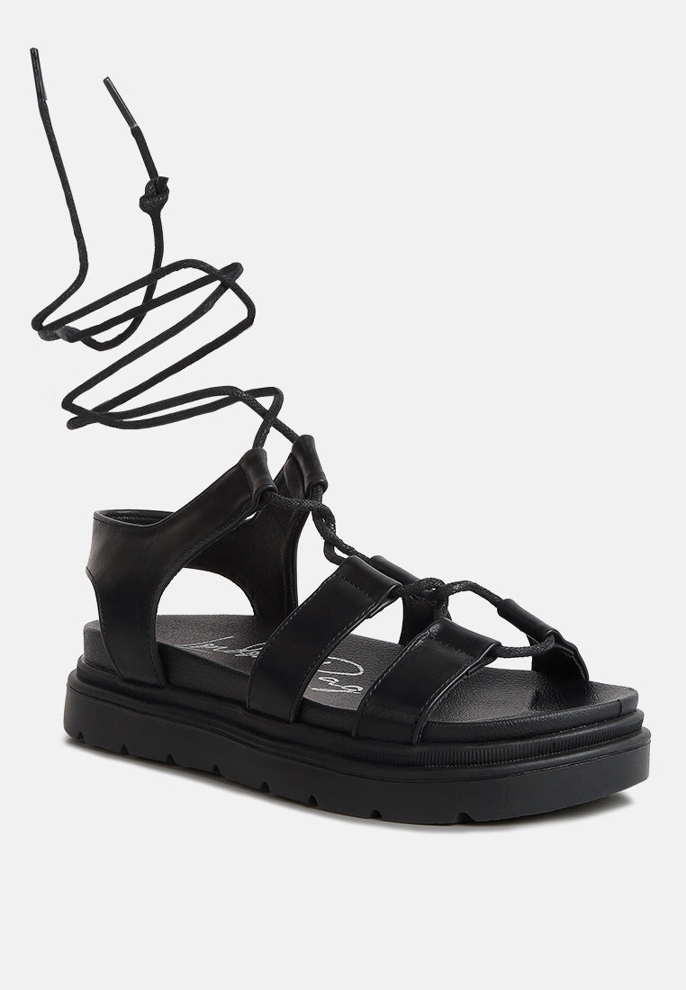 Dylan Strappy Gladiator Sandals - Glamourous Grace