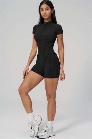 The Anew Zipper Romper