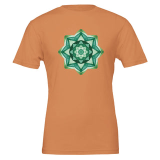Emerald Sacred Geometry Mandela T-Shirt