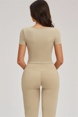 The Sizzle T-shirt Flared Leggings 2-Piece Set