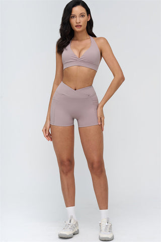 The BoldFit Sports Bra Shorts 2-Piece Set