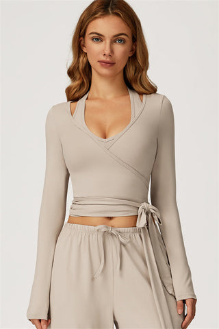 The Sprint Long Sleeve Crop Top