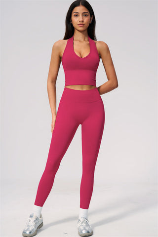 The New Allure Halter Top Leggings 2-Piece Set