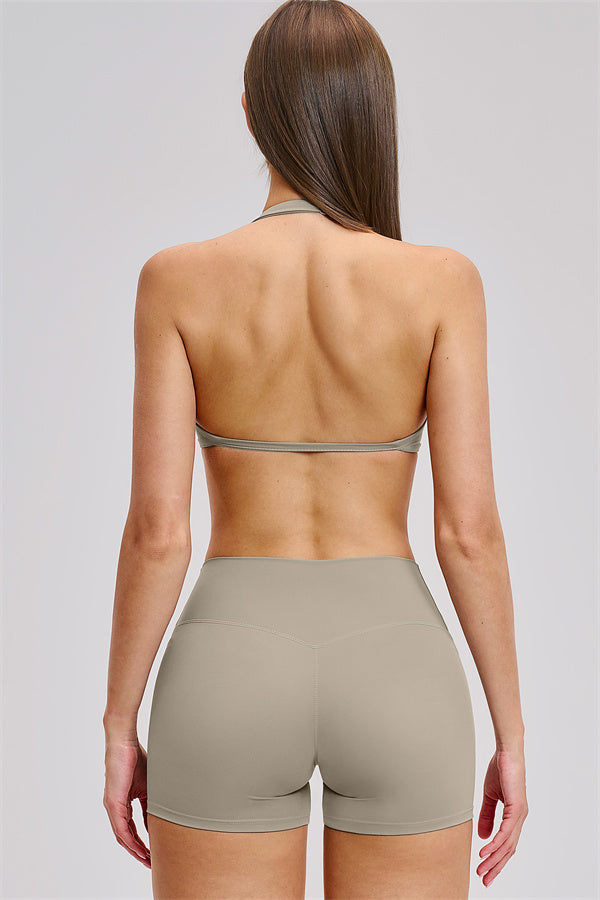 The Zestful Sports Bra Shorts 2-Piece Set - Glamourous Grace