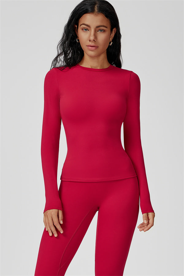 The Oasis Long Sleeve T-shirt Leggings 2-Piece Set - Glamourous Grace