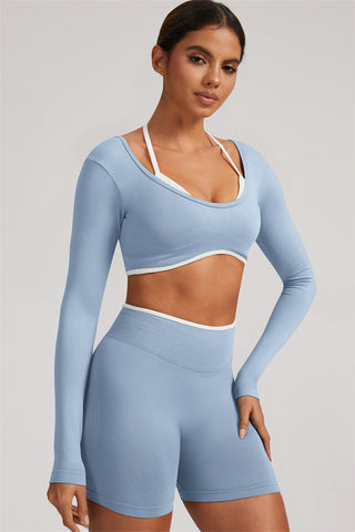 The Elevate Long Sleeve Crop top